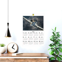 A-10 Thunderbolt 2025 Wall Calendar