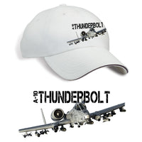 A-10 Thunderbolt Printed Hat stone