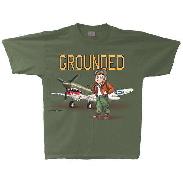 P-40 Warhawk Grounded Youth Tee (clearance)