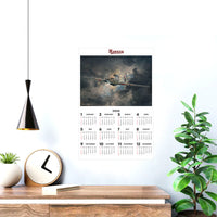 Hawker Hurricane 2025 Wall Calendar