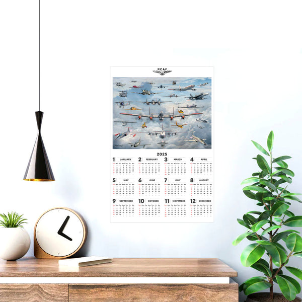 RCAF Collage 2025 Wall Calendar