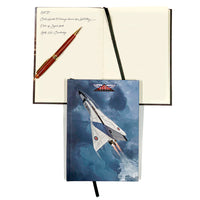 Avro Arrow Hard Cover Journal front cover and inside pages